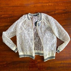 Harlowe & Graham Lace Floral Jacket Nordstrom